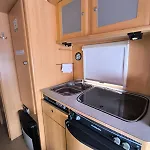 Large Camper In The Olive Grove 캠프장 *